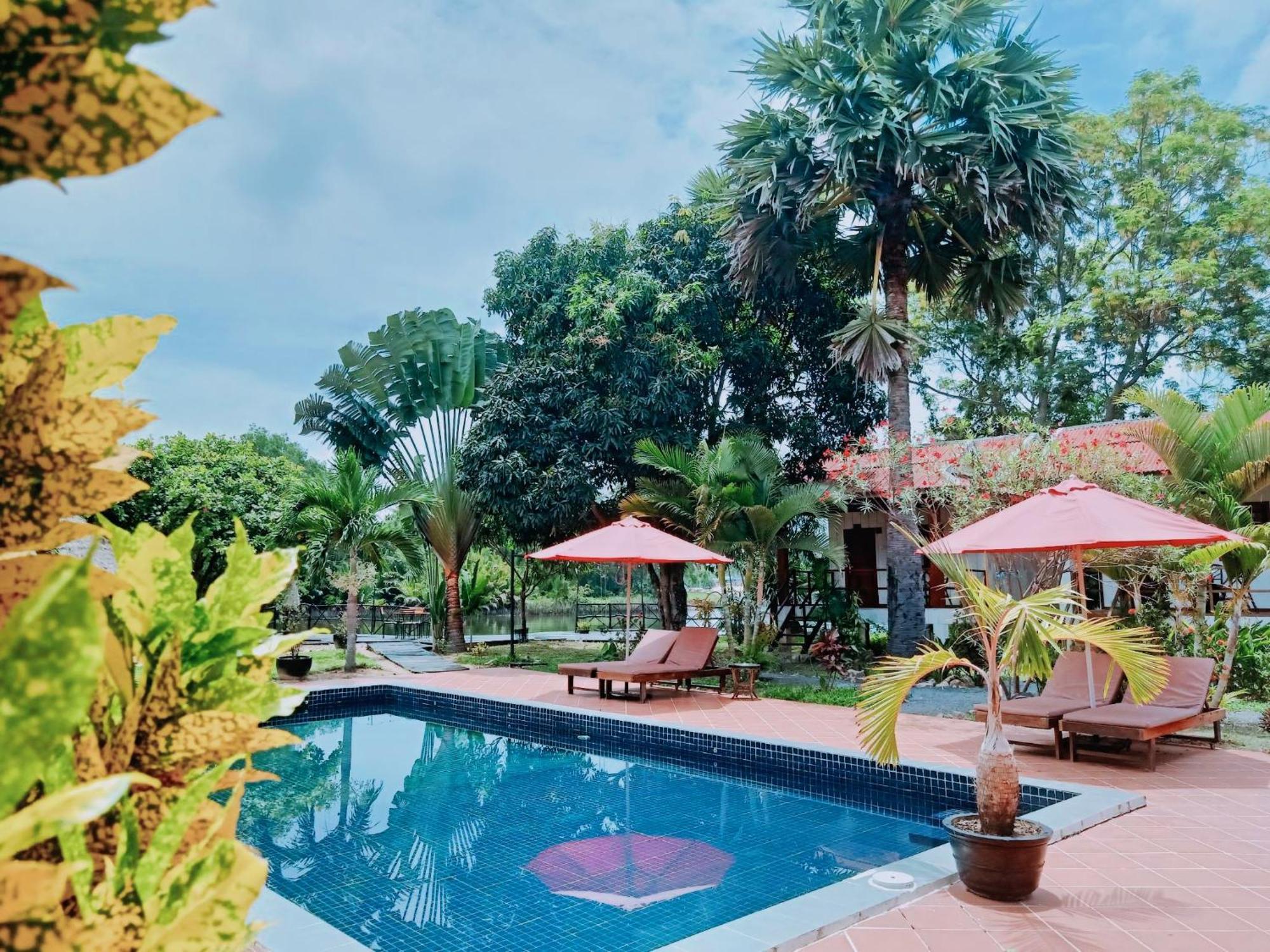 Gecko Village Kampot Exterior foto