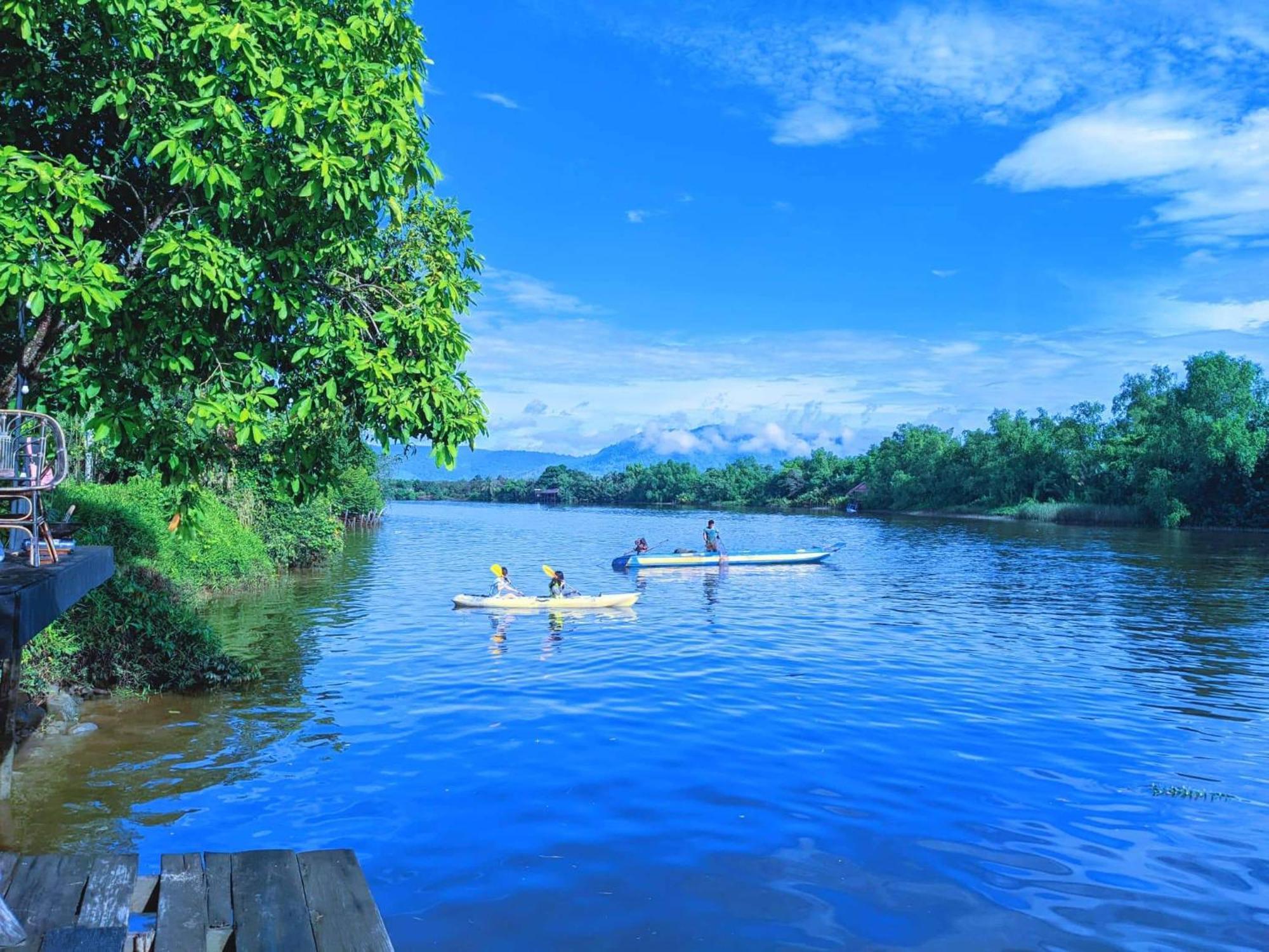 Gecko Village Kampot Exterior foto
