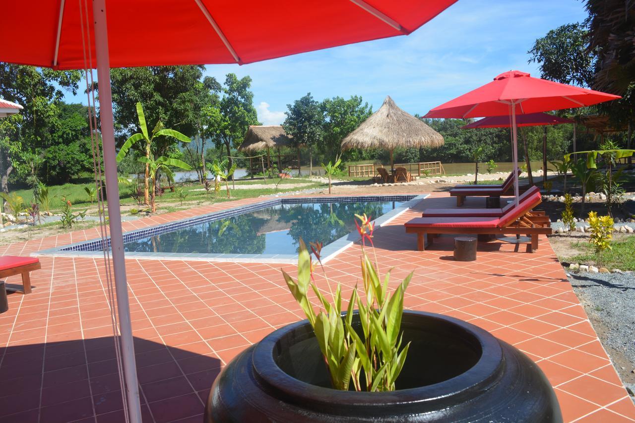 Gecko Village Kampot Exterior foto
