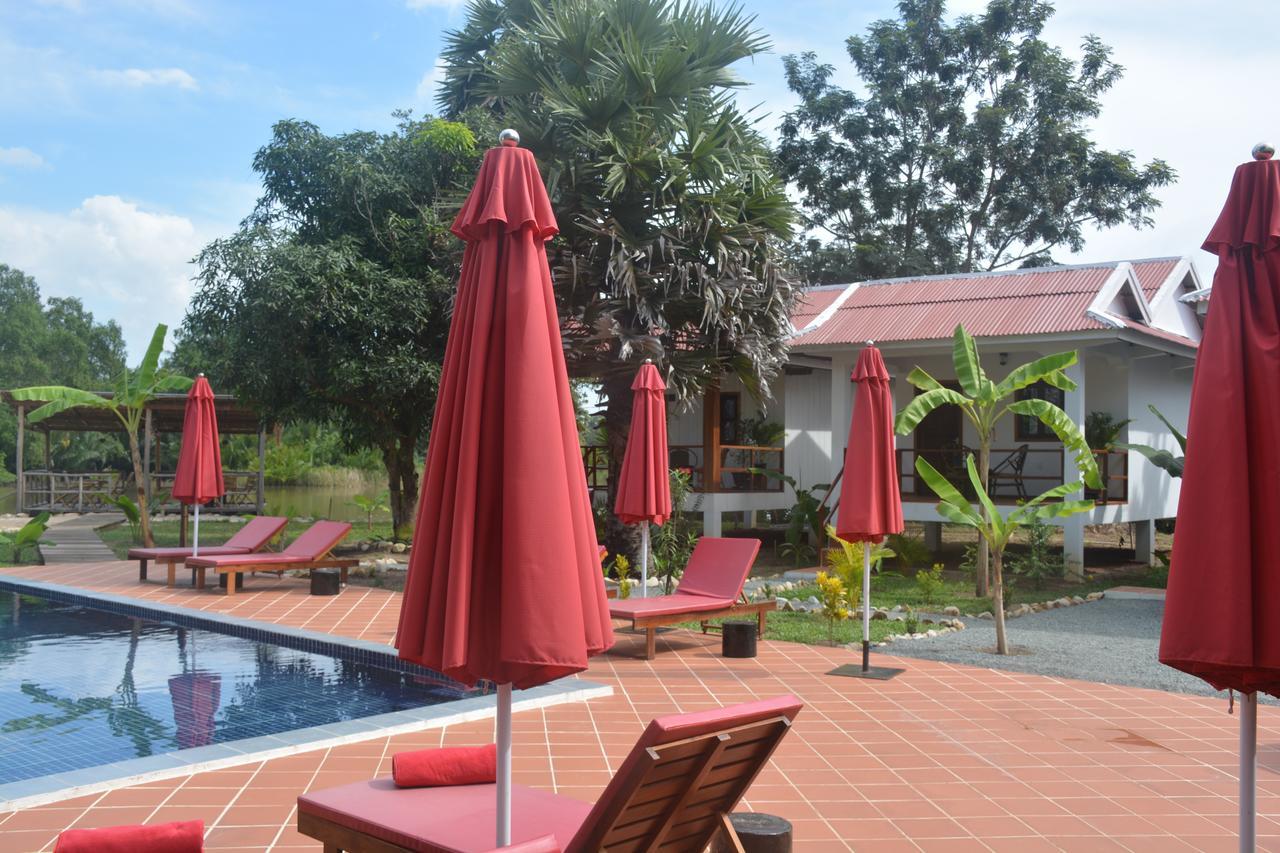 Gecko Village Kampot Exterior foto